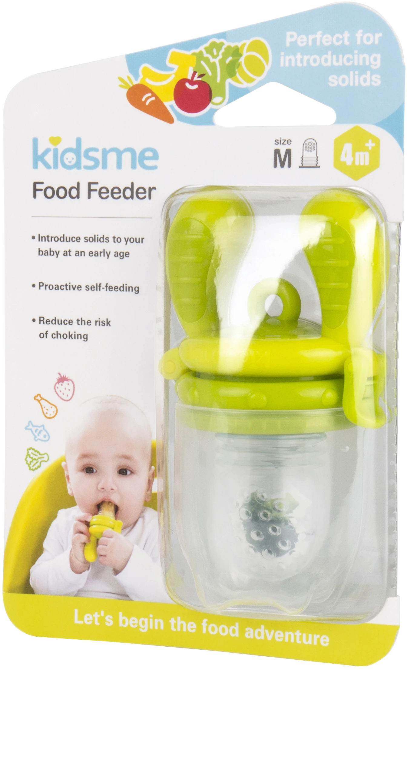 Kidsme Food Feeder 4m+ - Smaknappar