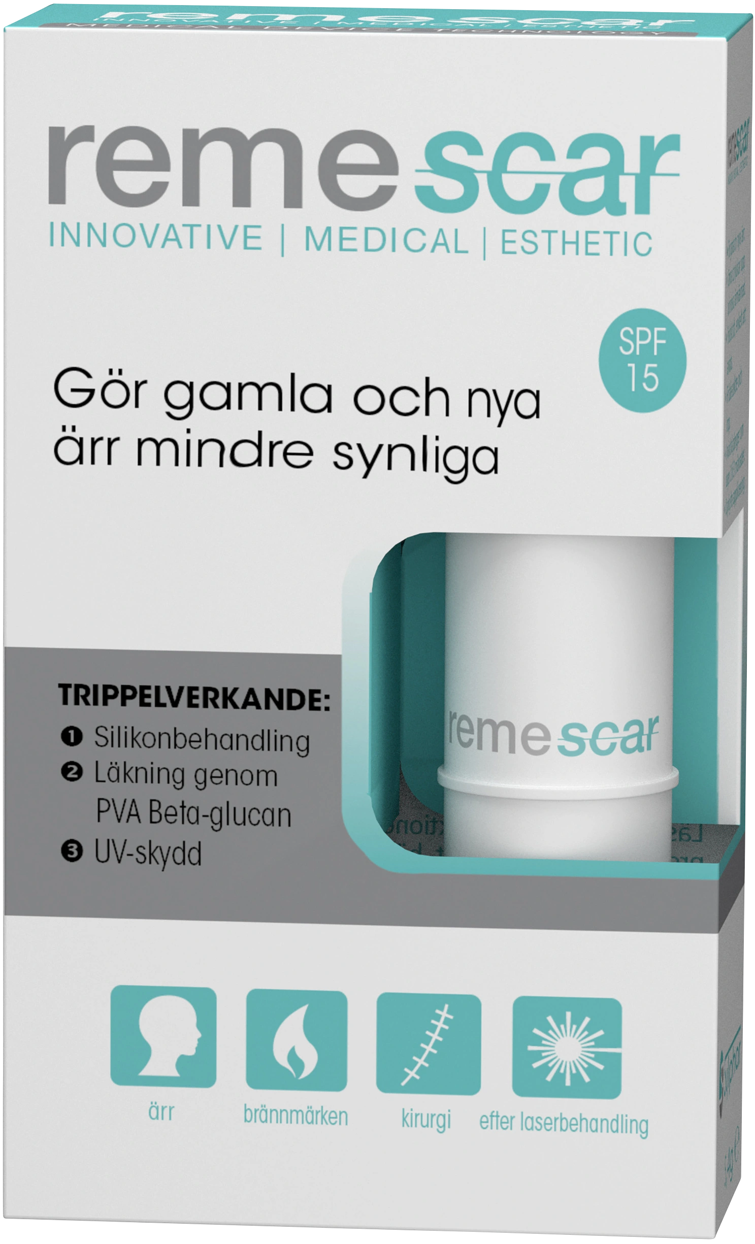Remescar ärrstift - Ärr