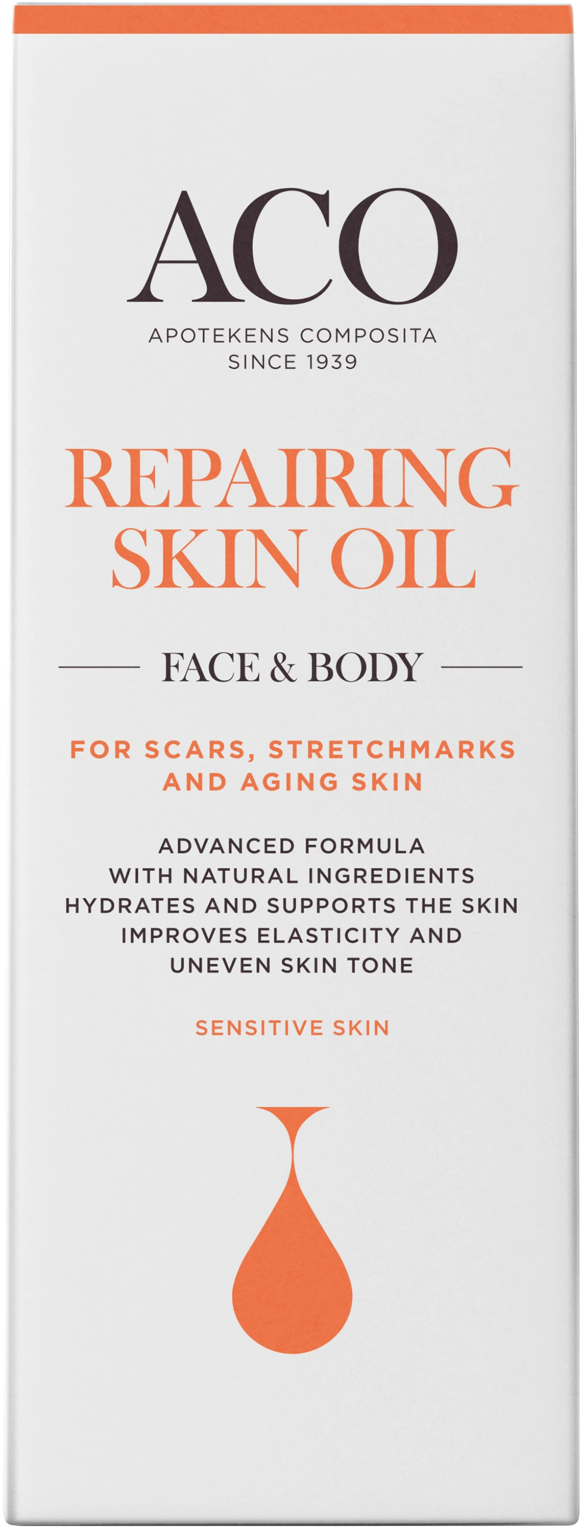 ACO Repairing Skin Oil Parfymerad 75 ml - Kroppsolja
