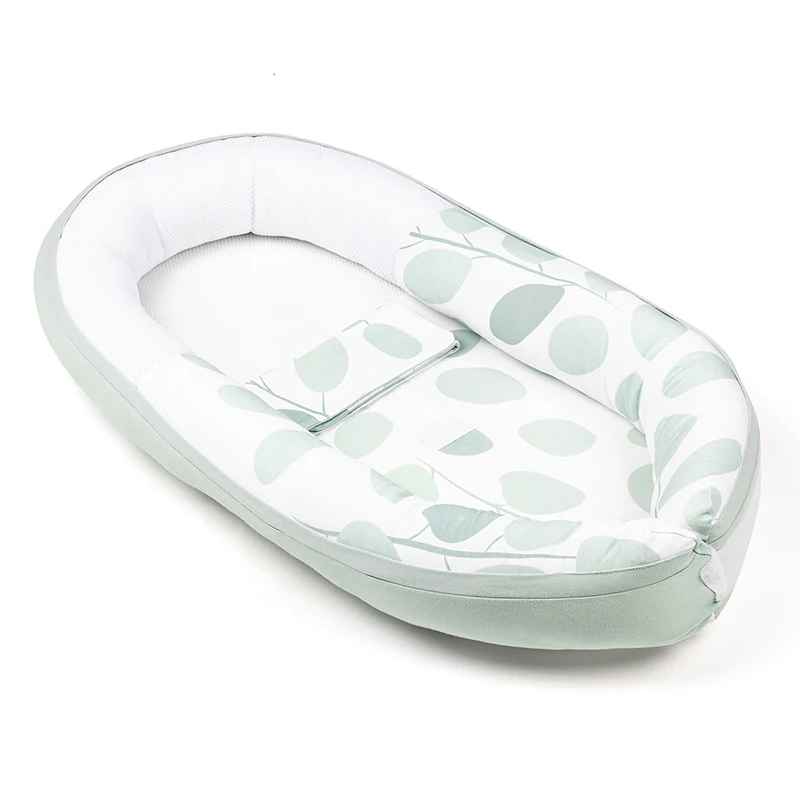 Doomoo Babynest Löv Grön - Babynest