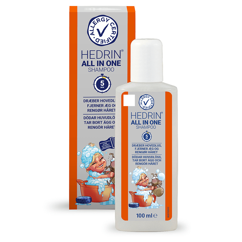 Hedrin All In One Schampoo 100 ml - Lusschampo för barn