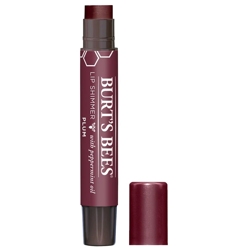 Burt's Bees Lip Shimmer 2,6 g Plum - Läppstift