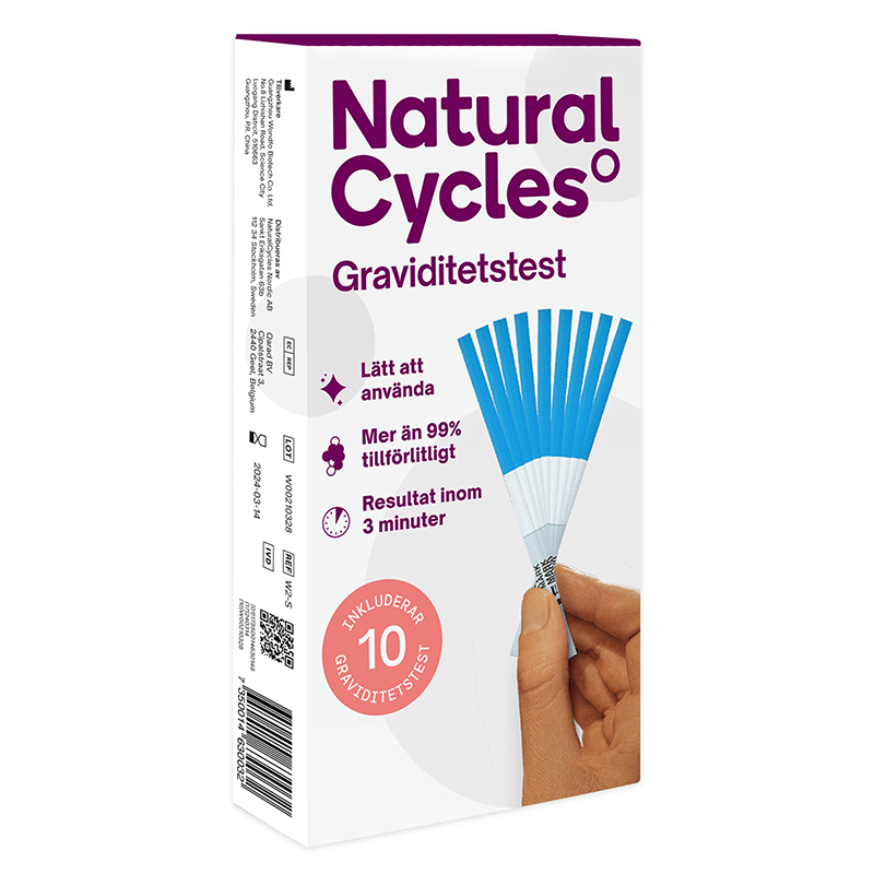 Natural Cycles Graviditetstest 10 teststickor - Graviditetstest