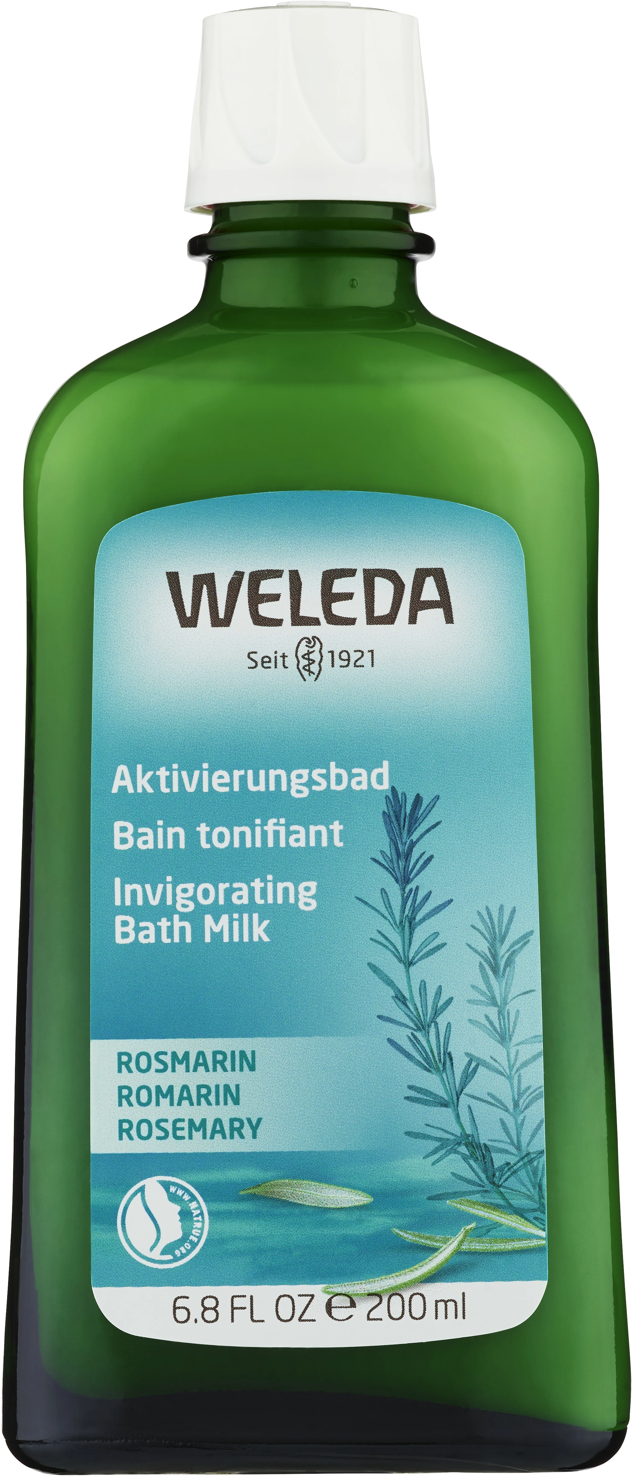 Weleda Rosemary Invigorating Bath Milk 200 ml - Badolja
