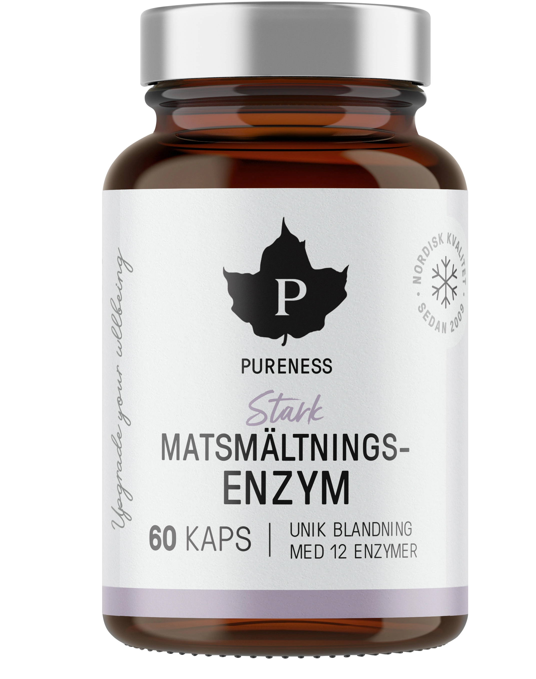 Pureness Stark Matsmältningsenzym 60 kapslar - Matsmältning & enzymer
