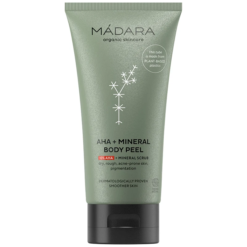 Mádara AHA+Mineral Body Peel 175 ml - Peeling & skrubb
