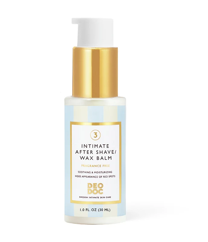 DeoDoc Intimate After shave/Wax Balm Fragrance free 30 ml - Rakgel & aftershave för intimrakning