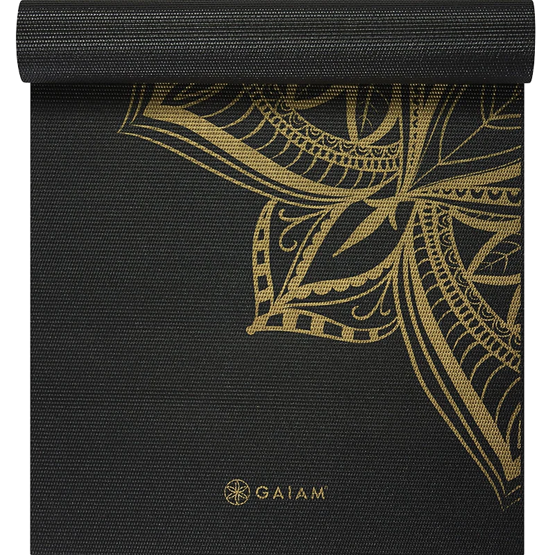 Gaiam Yoga Mat 6 mm Bronze Medal - Yogamattor