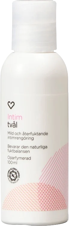 Hjärtats Intim Tvål Oparfymerad 100ml - Intimtvätt