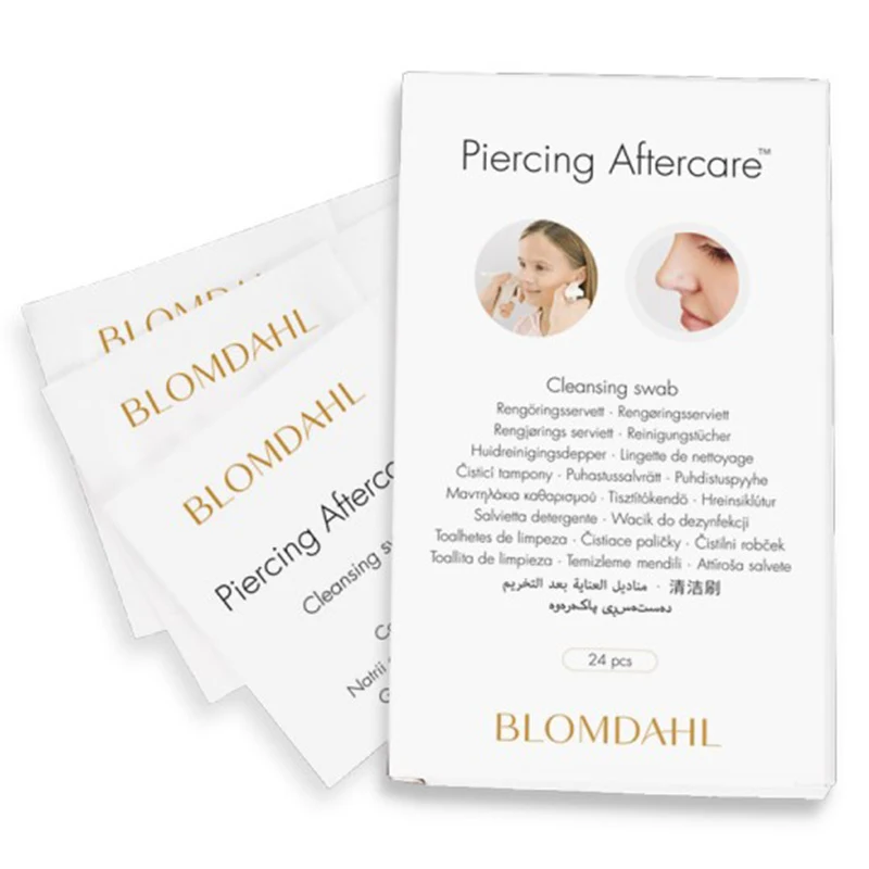 Blomdahl Piercing Aftercare 24 servetter - Örhängen
