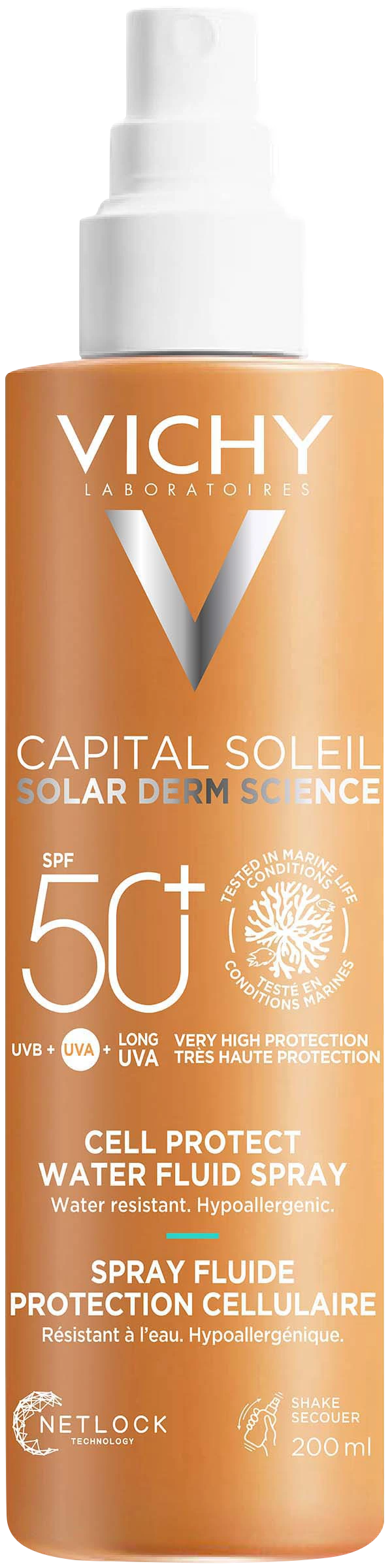 Vichy Capital Soleil Cell Protect Water Fluid Spray Spf Ml Apotek Hj Rtat