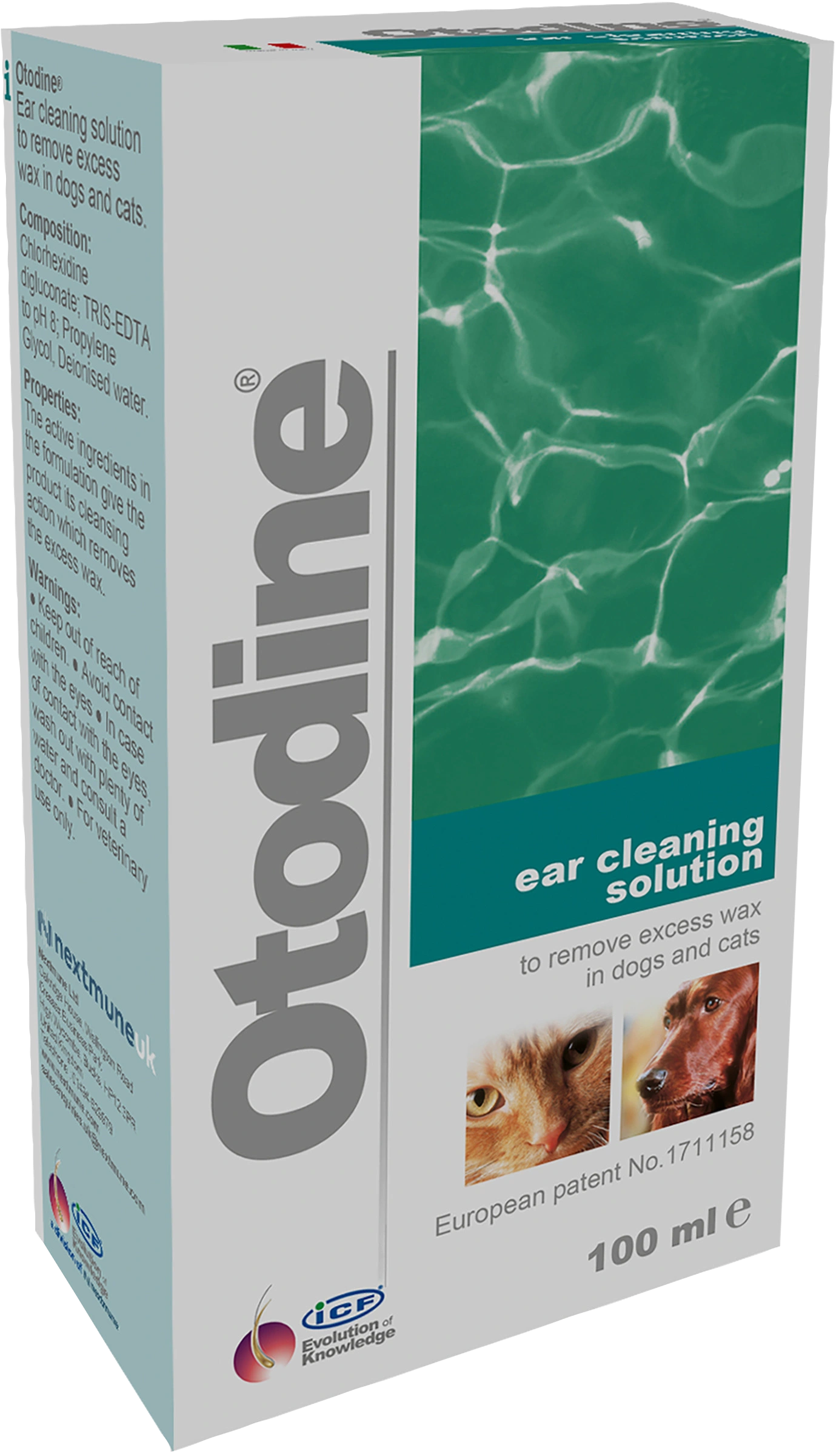 ICF Otodine Öronrengöring 100 ml - Ögon & öronproblem hos hund