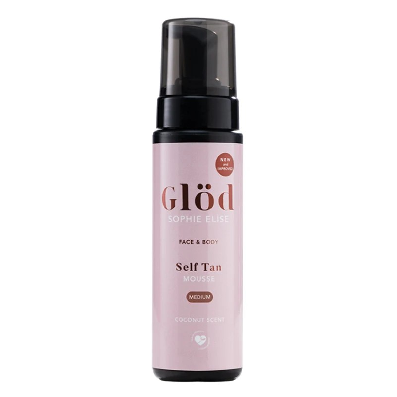 Glöd by Sophie Elise Self Tan Mousse Medium 200 ml - Brun utan sol mousse