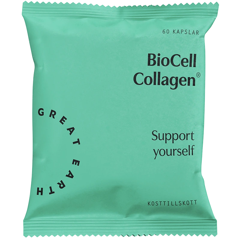 Great Earth BioCell Collagen refill 60 kapslar - Kollagen