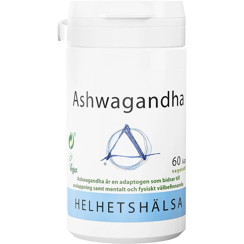Helhetshälsa Ashwagandha 60 kapslar - Ashwagandha