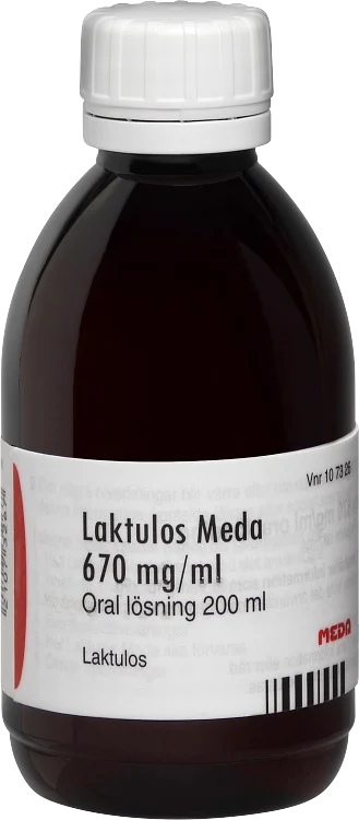 Laktulos Meda oral lösning 670 mg/ml 200 ml - Förstoppning & hård mage