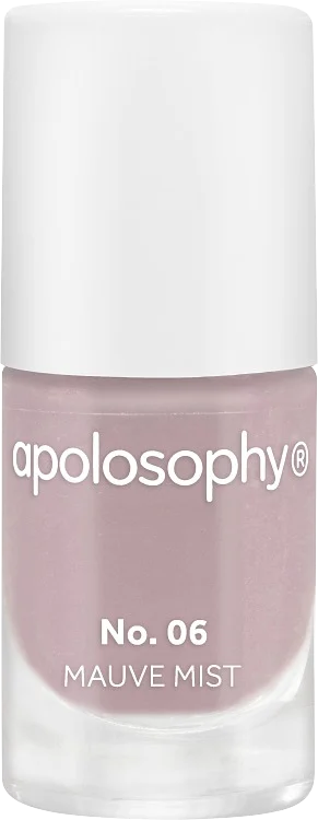 Apolosophy Nail Polish 4,5 ml Mauve Mist - Nagellack & remover