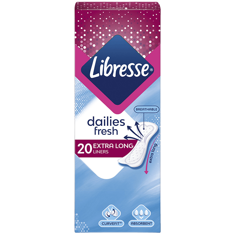 Libresse Trosskydd Extra Long 20 st - Libresse Trosskydd