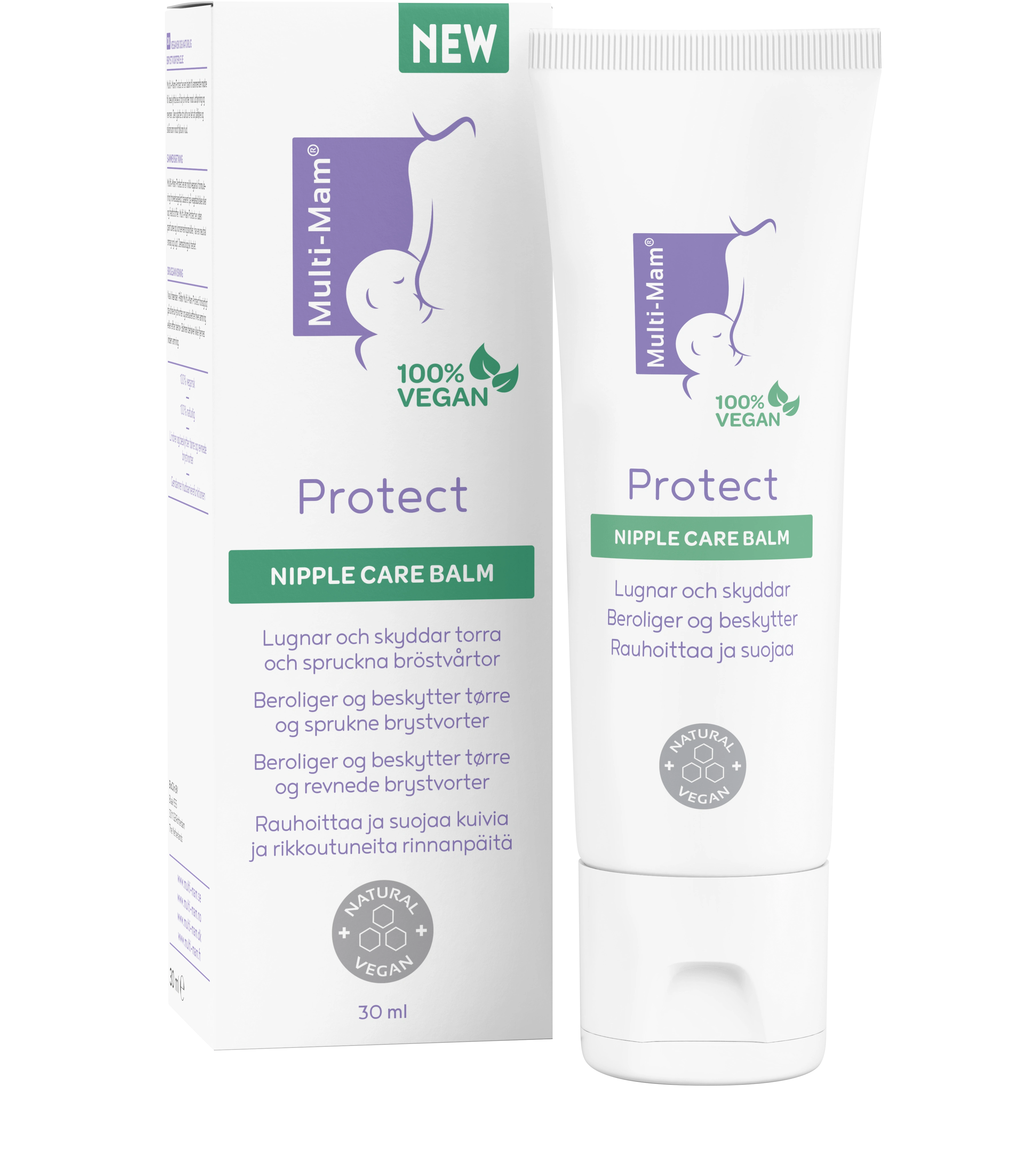 Multi-Mam Protect Nipple Care Balm 30 ml - Bröstvårtskräm