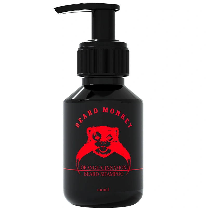 Beard Monkey Orange & Cinnamon Beard Shampoo 100 ml - Schampo & balsam för män