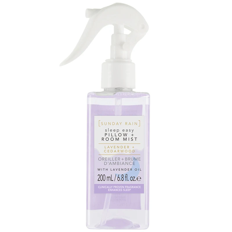 Sunday Rain Sleep Easy Pillow and Room Mist 200 ml - Avkoppling