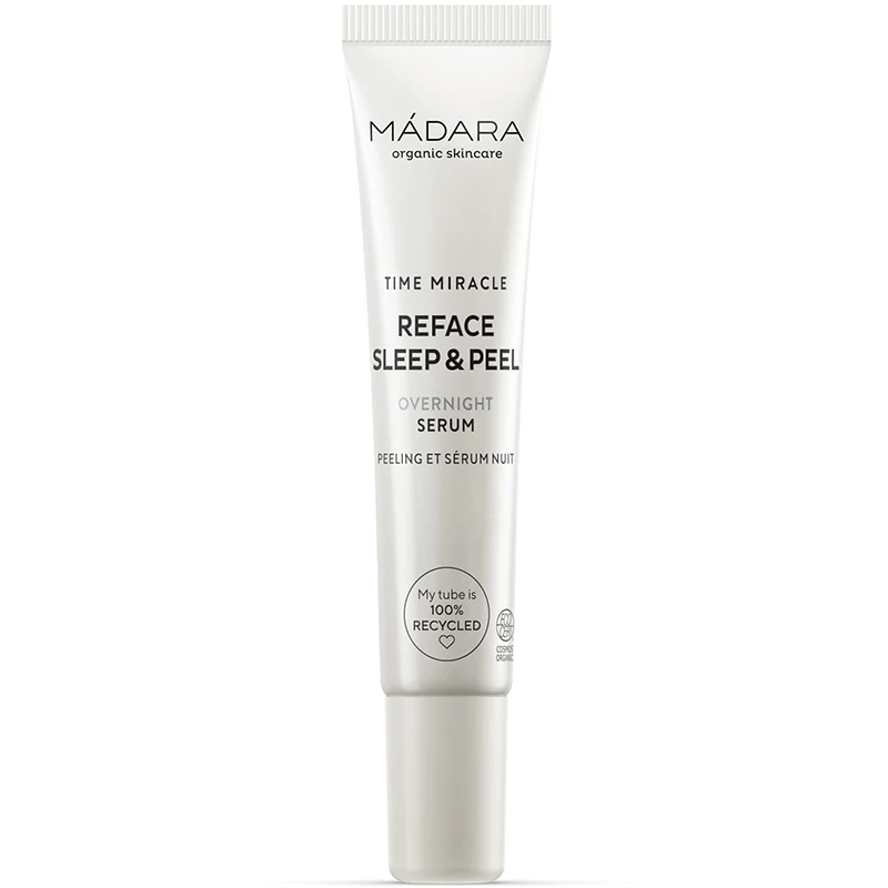 Mádara Time Miracle Reface Sleep&Peel Overnight Serum 15ml - Serum