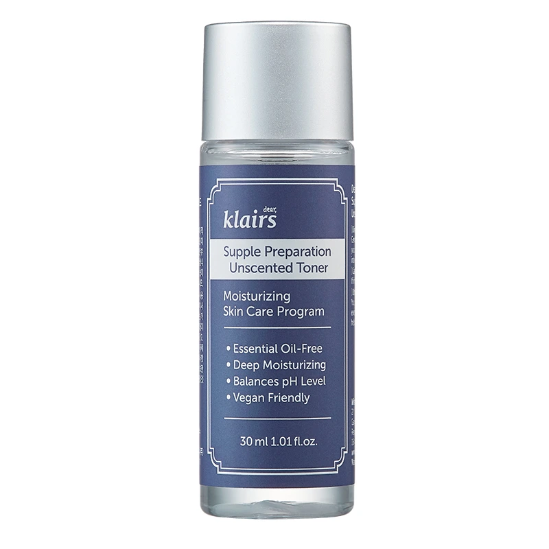 Klairs Supple Preparation Unscented Toner 30 ml - Ansiktsvatten
