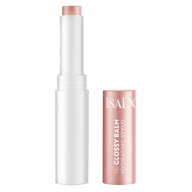 IsaDora Glossy Balm Hydrating Stylo 1,6 g 41 Pink Silk - Läppglans