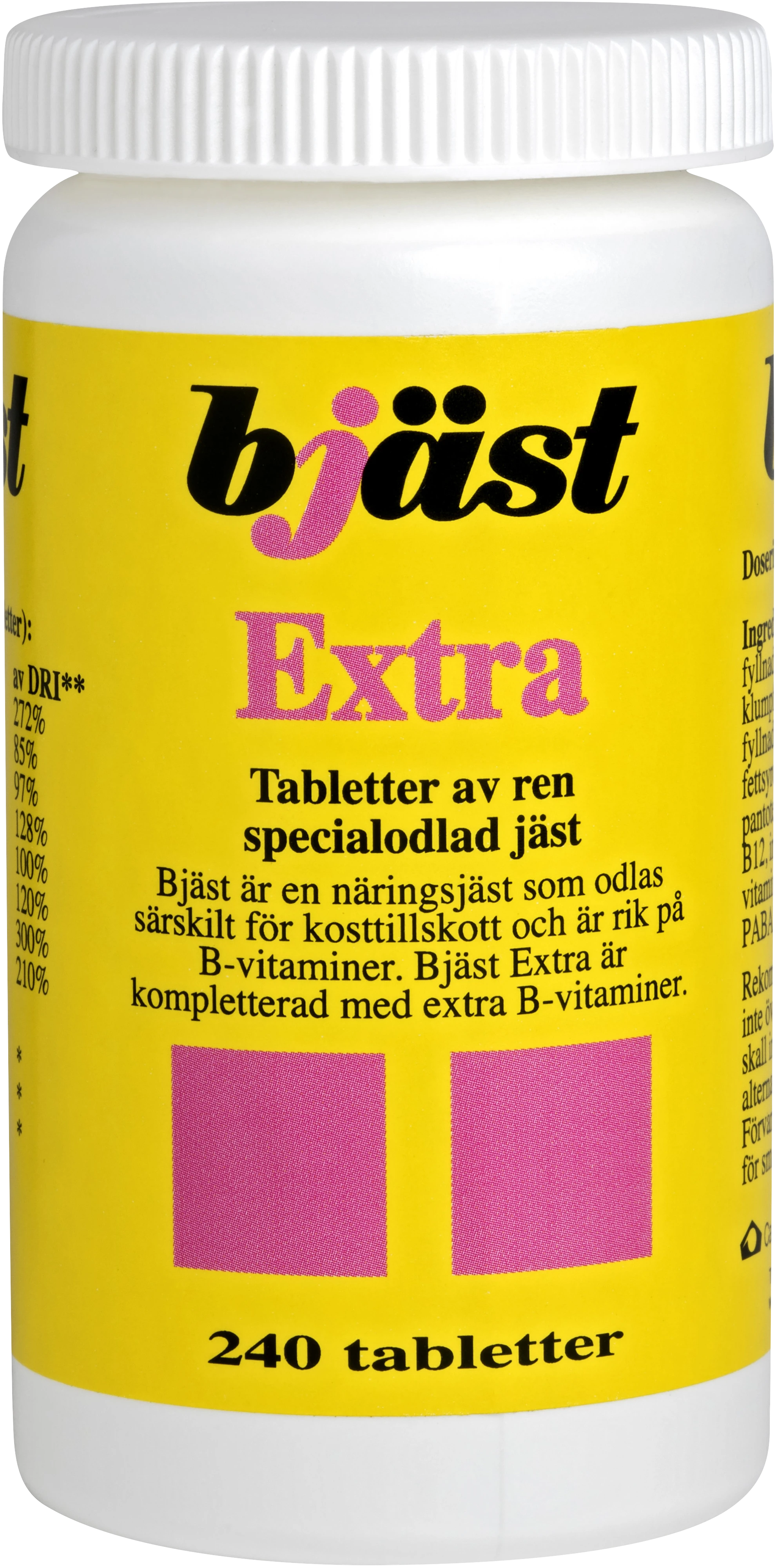 Bjäst Extra 240 tabletter - B-vitamin