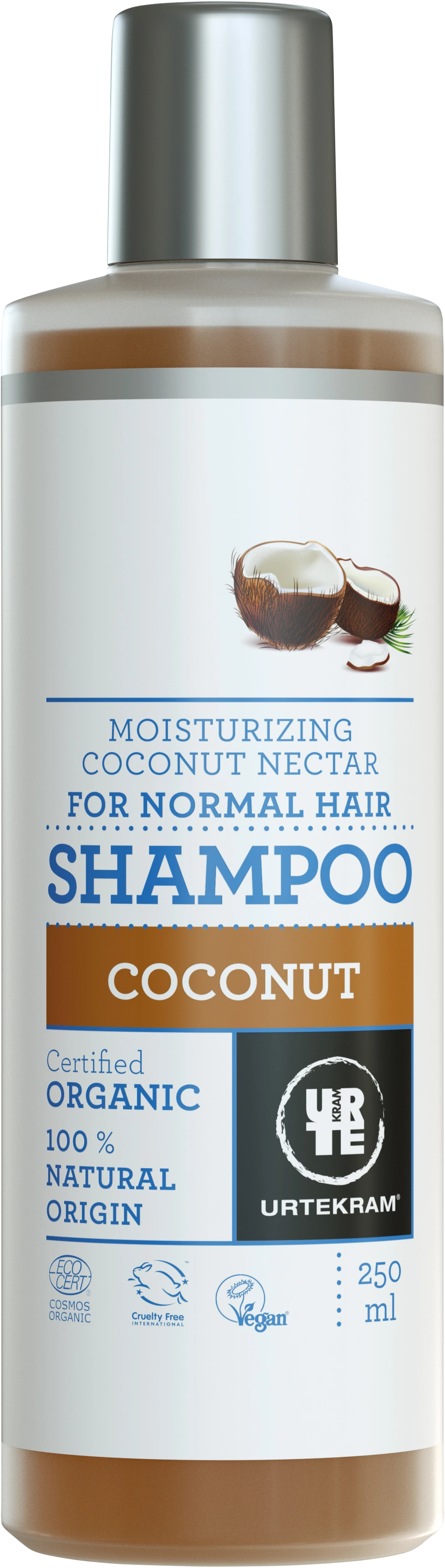 Urtekram Kokos Shampoo 250 ml - Återfuktande schampo