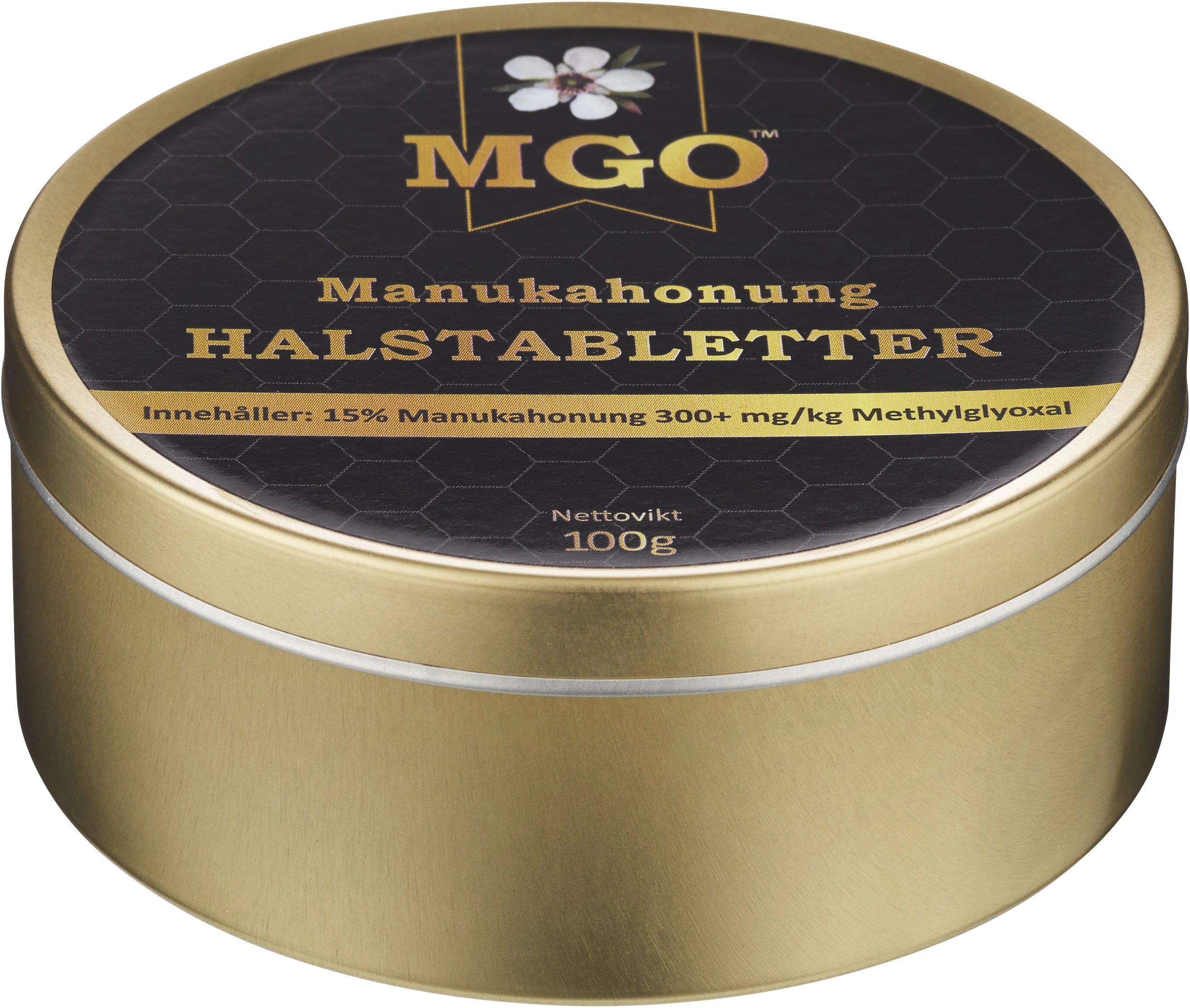 MGO Manukahonung 300+ Halstabletter 100 g 19 st - Halstabletter