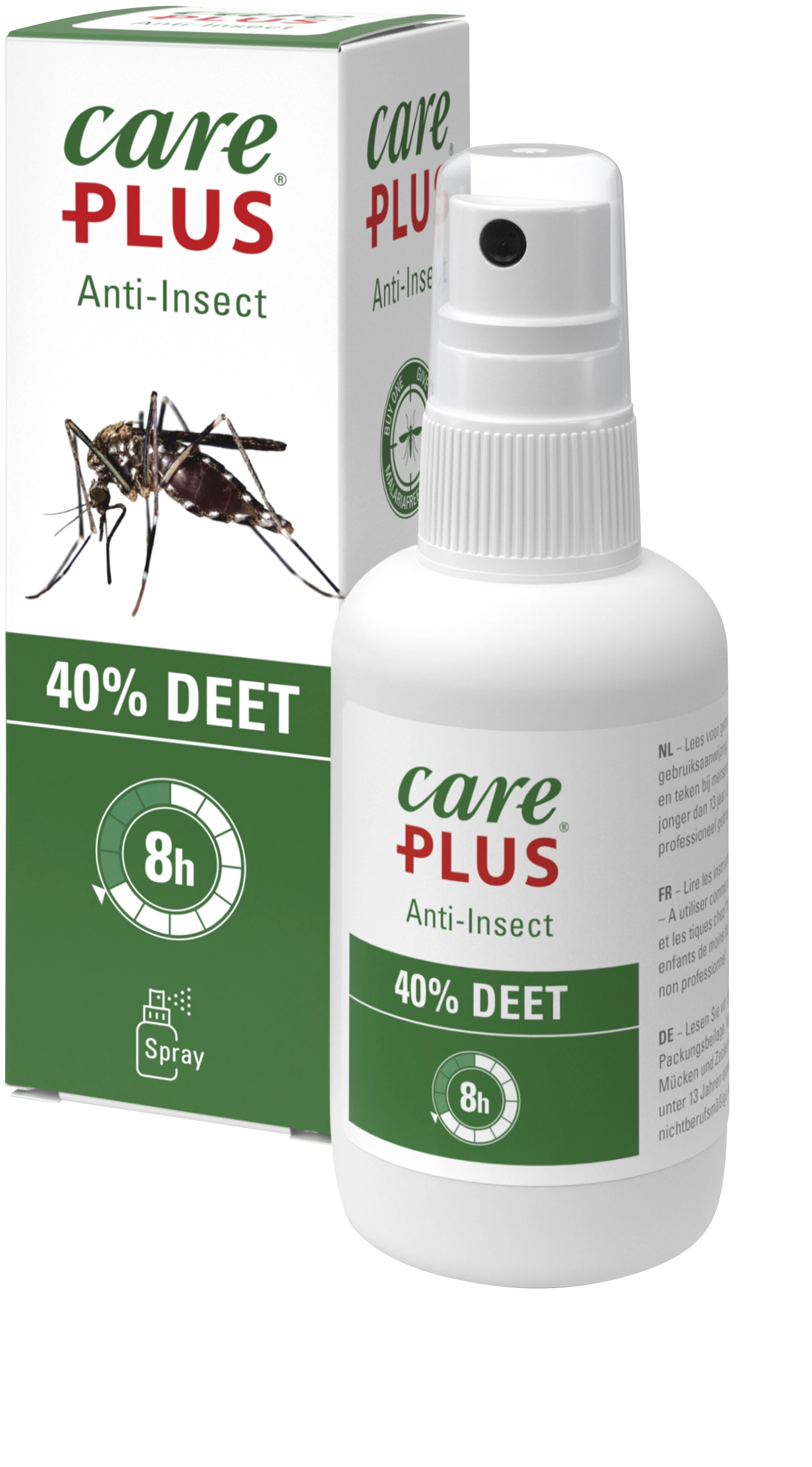 Care Plus Anti-Insect Deet 40% Spray 60 ml - Fästingbett