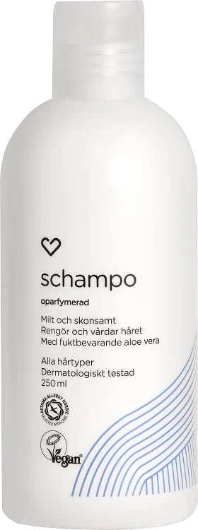 Hjärtats Schampo Oparfymerat 250 ml - Oparfymerat schampo