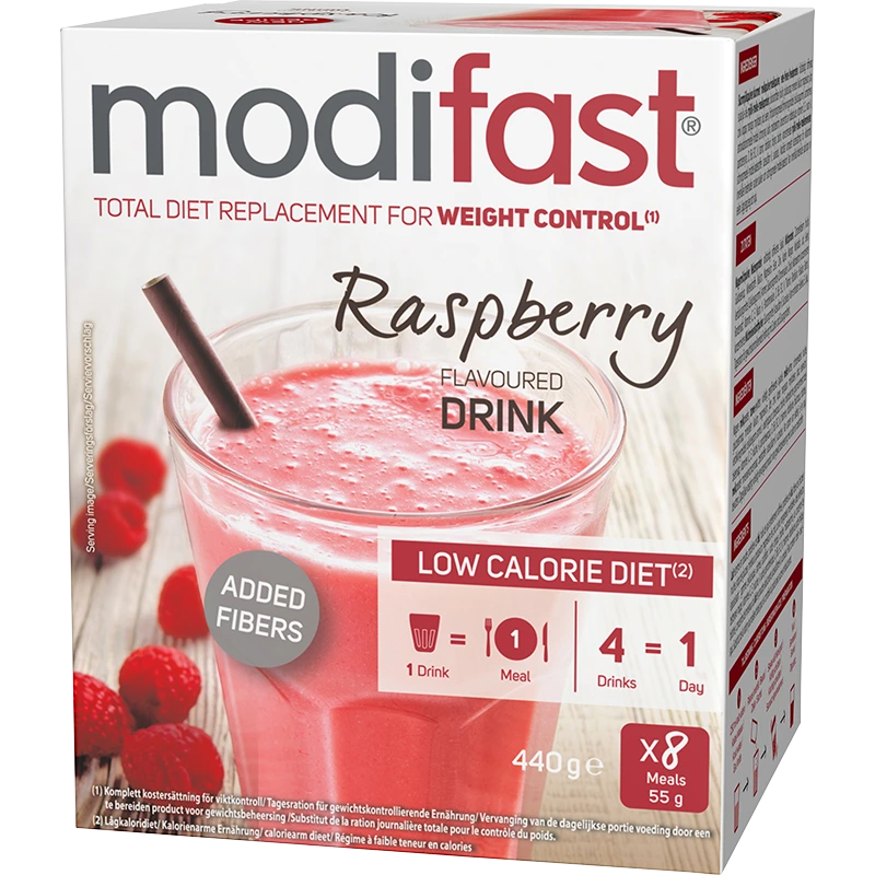 Modifast LCD Raspberry 440 g - Diet shakes