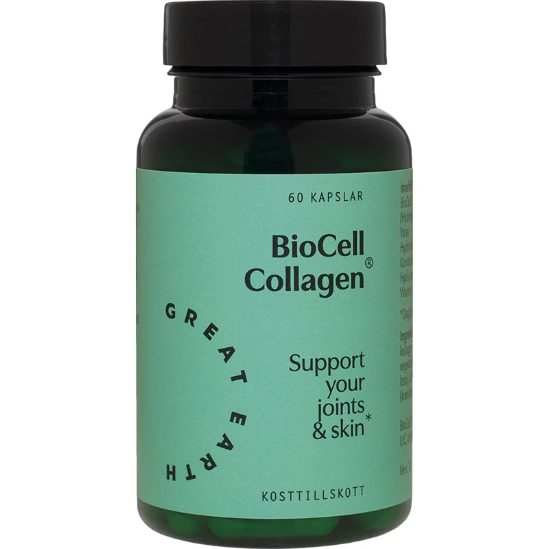 Great Earth Biocell Collagen 60 kapslar - Kollagen