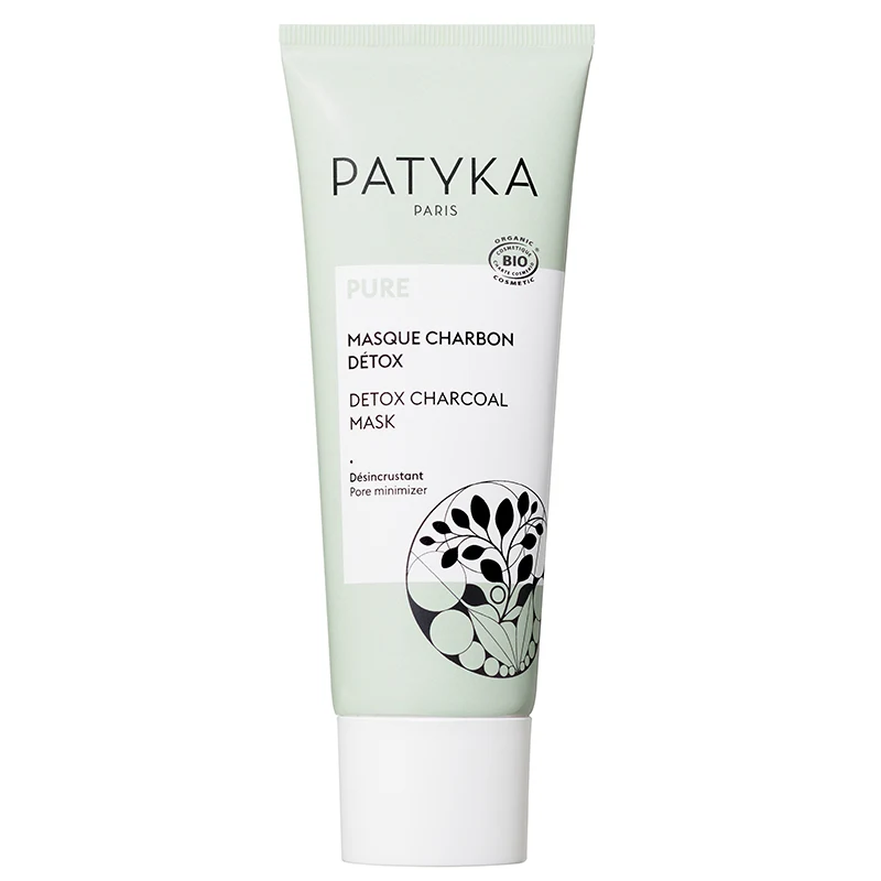 Patyka Detox Charcoal Mask 50 ml - Ekologisk hudvård