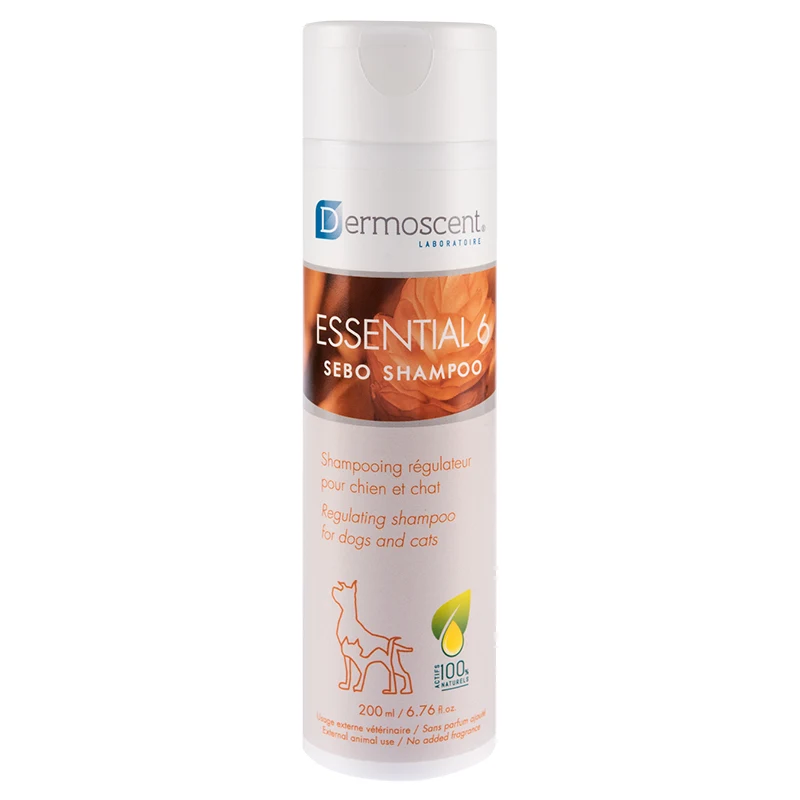 Dermoscent Essential 6 Sebo Shampoo 200 ml - Kattschampo & kattbalsam