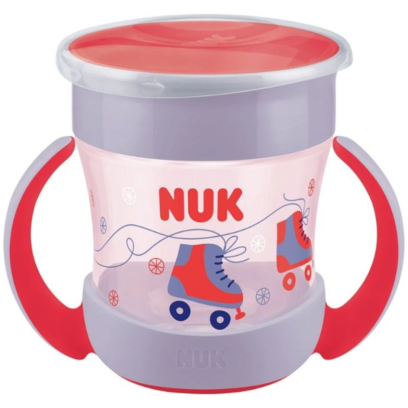 NUK Evolution Mini Magic Cup Red - Pipmuggar & dricksflaskor