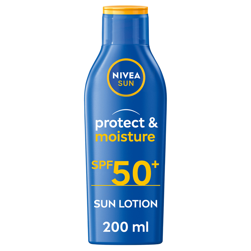 Nivea Protect & Moisture Sun Lotion SPF50+ 200ml - Solskydd kropp