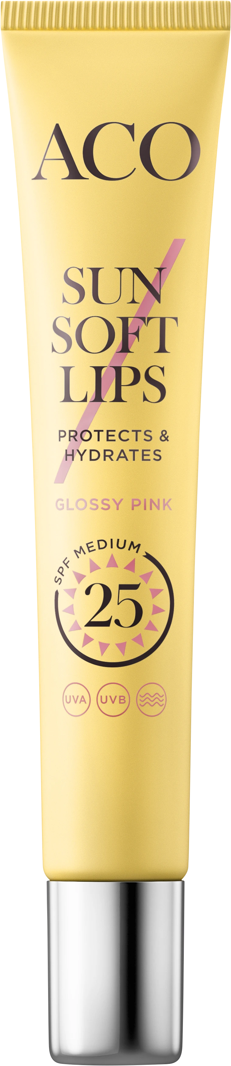 ACO Sun Soft Lips SPF 25 12 ml - Läppbalsam