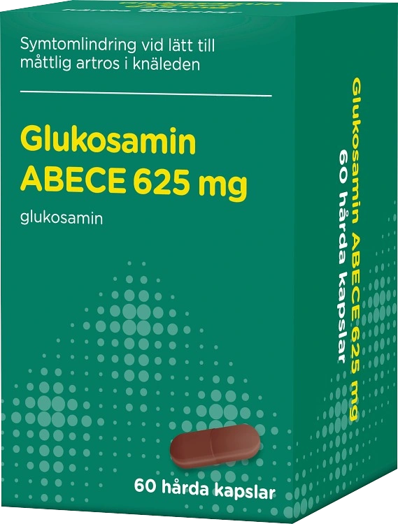 Glukosamin ABECE Kapsel hård 625 mg 60 st - Ledvärk & artros