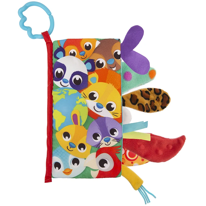 Playgro Tails Of The World Sensory Book - Gosedjur & leksaker