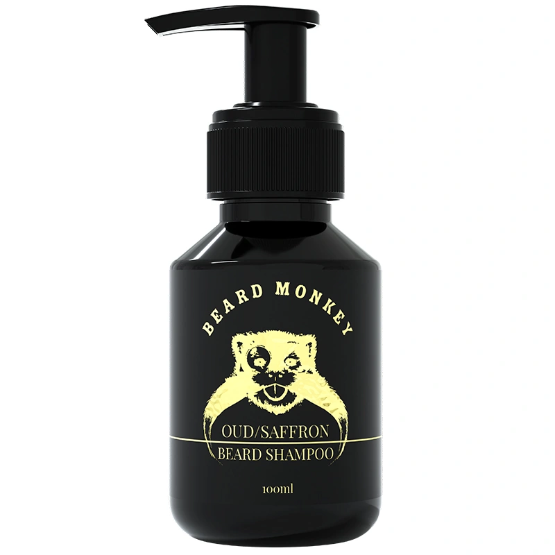 Beard Monkey Oud / Saffron Beard Shampoo 100 ml - Schampo & balsam för män
