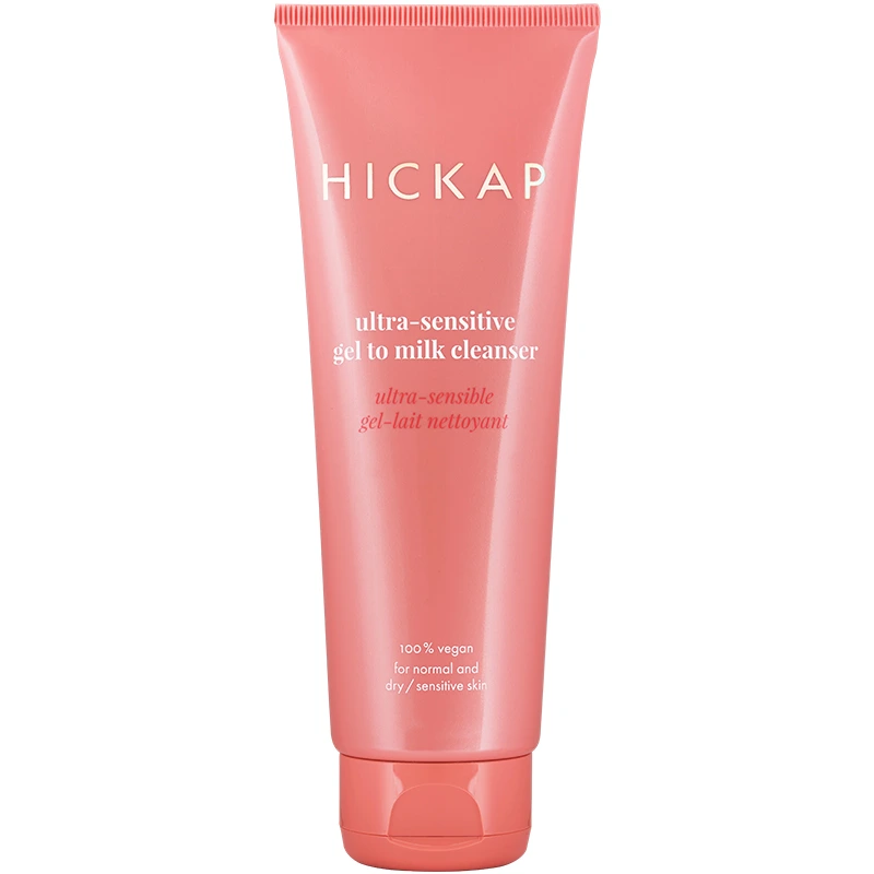 Hickap Ultra-Sensitive Gel to Milk Cleanser 125 ml - Ansiktsrengöring