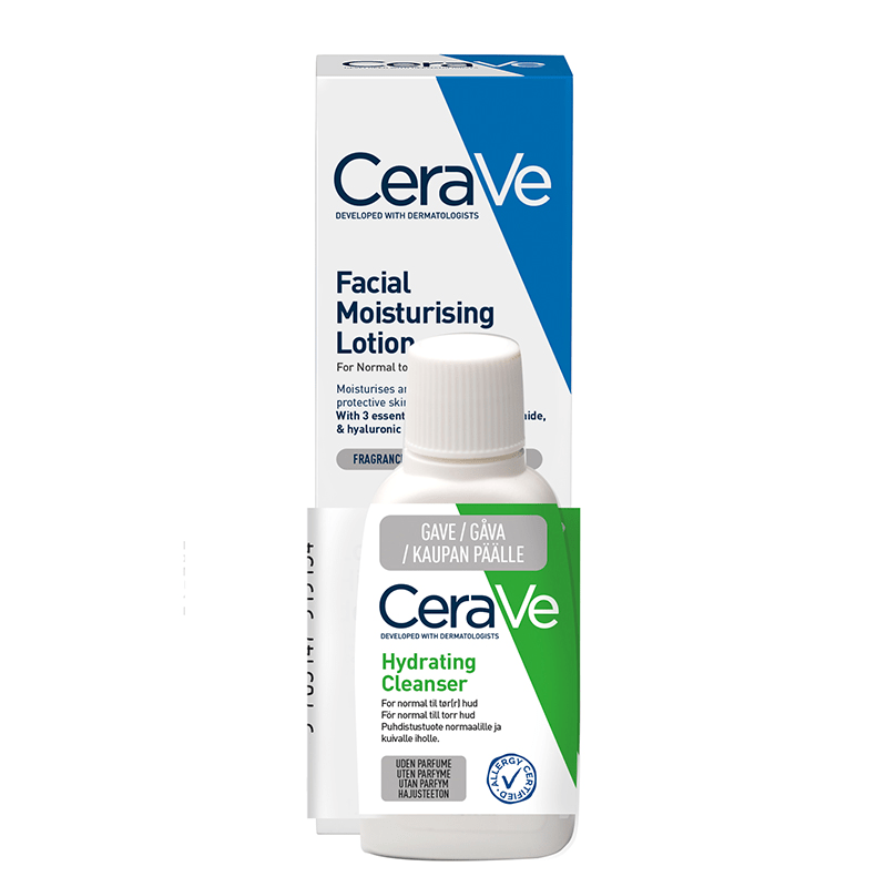 CeraVe Facial Moisturising Lotion Gåvopack 52 ml + 20 ml