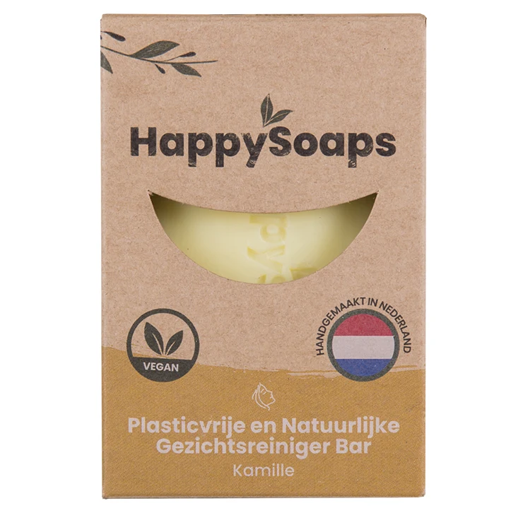 HappySoaps Facial Cleanser Chamomile 70 g - Ansiktsrengöring