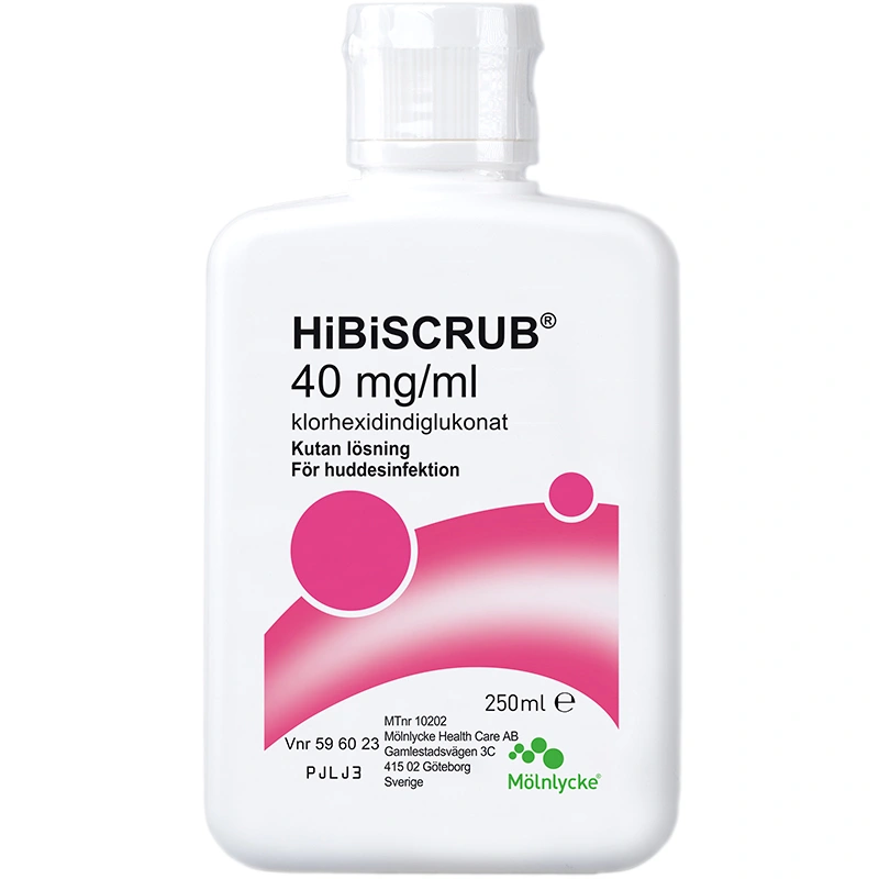 Hibiscrub kutan lösning 40 mg/ml 250 ml - Desinfektionsmedel