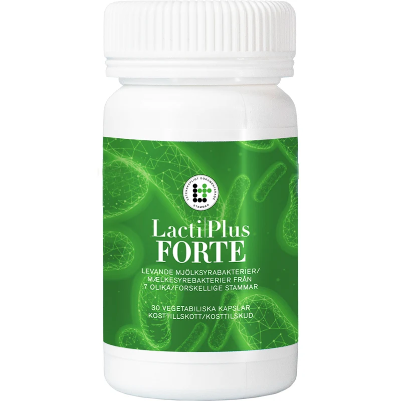 LactiPlus Forte 30 kapslar - Mjölksyrabakterier