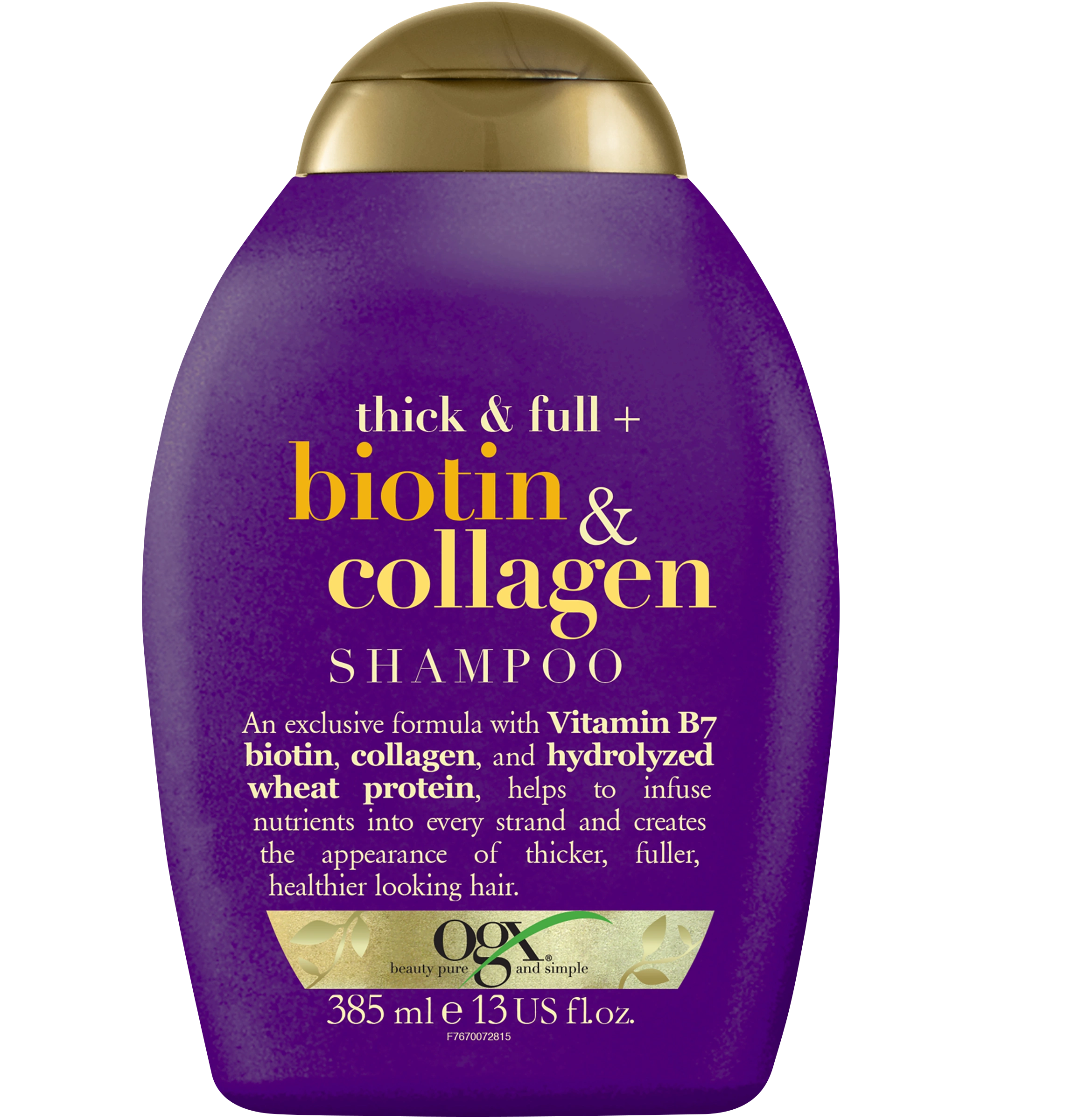 OGX Thick & Full Biotin & Collagen Shampoo 385 ml - Volymschampo