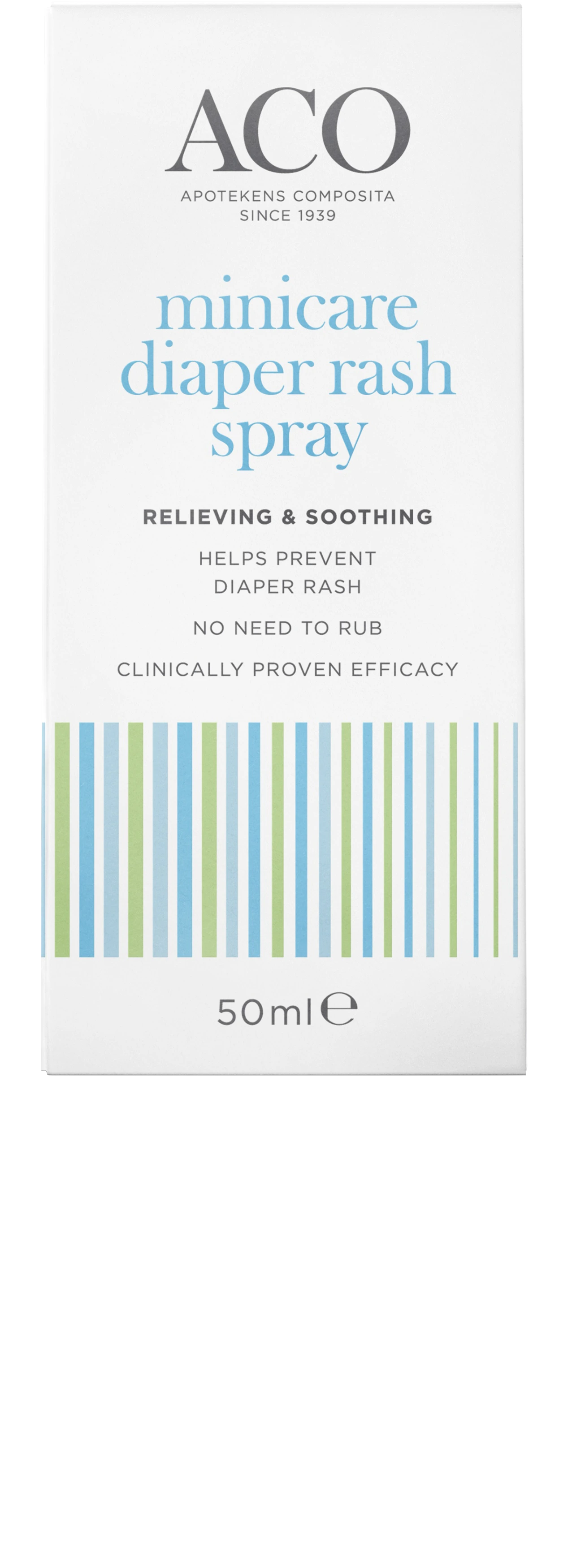 ACO Minicare Diaper Rash Spray 50 ml - Babyrumpor & röda stjärtar